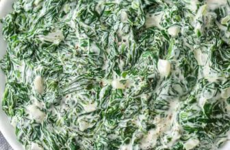 Simple Creamed Spinach Recipe – Spend With P...