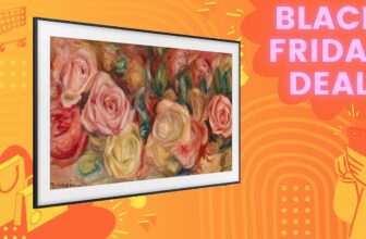 Remodel your TV into stunning artwork with this Bl...