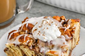 Cinnamon Roll French Toast Casserole