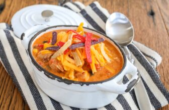 Hen Enchilada Soup – Barefeet within the Kit...