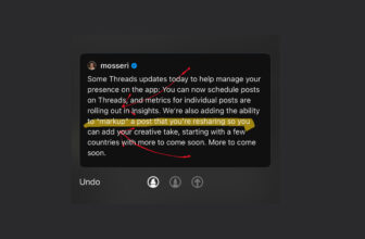 Threads now helps you to scribble on high of diffe...