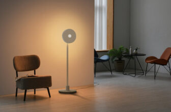 LG’s new projector appears like a stand fan