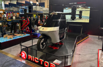 Rictor’s Skyrider X1 is equal components moped, ...