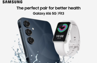 Samsung’s Galaxy A16 5G cellphone and Fit3 t...