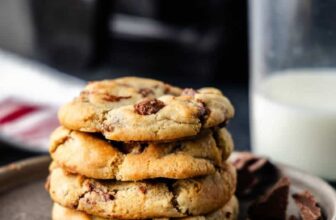 Air Fryer Chocolate Chip Cookies