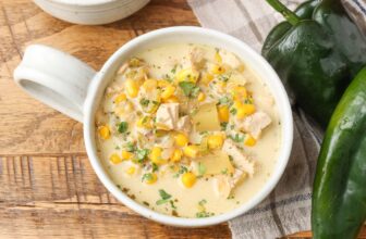 Poblano Corn Chowder – Barefeet within the K...