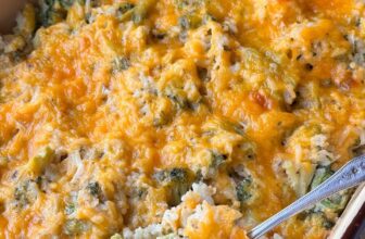 BROCCOLI RICE CASSEROLE – The Southern Girl ...