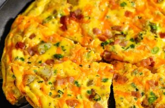 Ham and Cheese Frittata – Spend With Pennies
