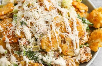 Crispy Tater Caesar Salad – Spend With Penni...