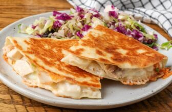 Turkey Quesadilla – Barefeet within the Kitc...