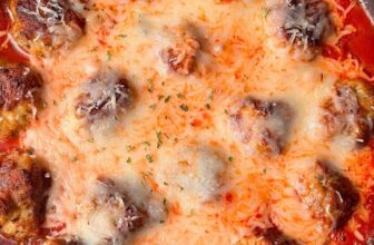 CHICKEN PARMESAN MEATBALL SKILLET – The Sout...