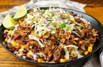 Carnitas Burrito Bowl – Barefeet within the ...
