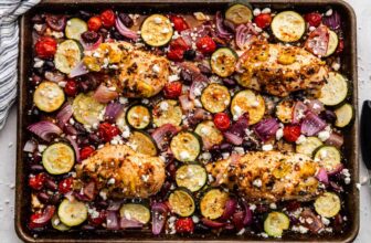 Sheet Pan Rooster & Sausage Dinners