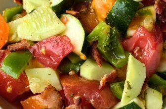 TOMATO ZUCCHINI SALAD – The Southern Girl Co...