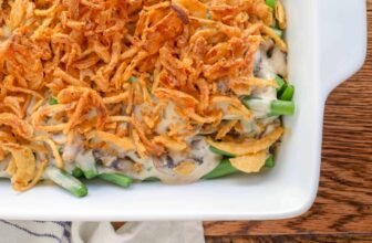Selfmade Inexperienced Bean Casserole – Bare...